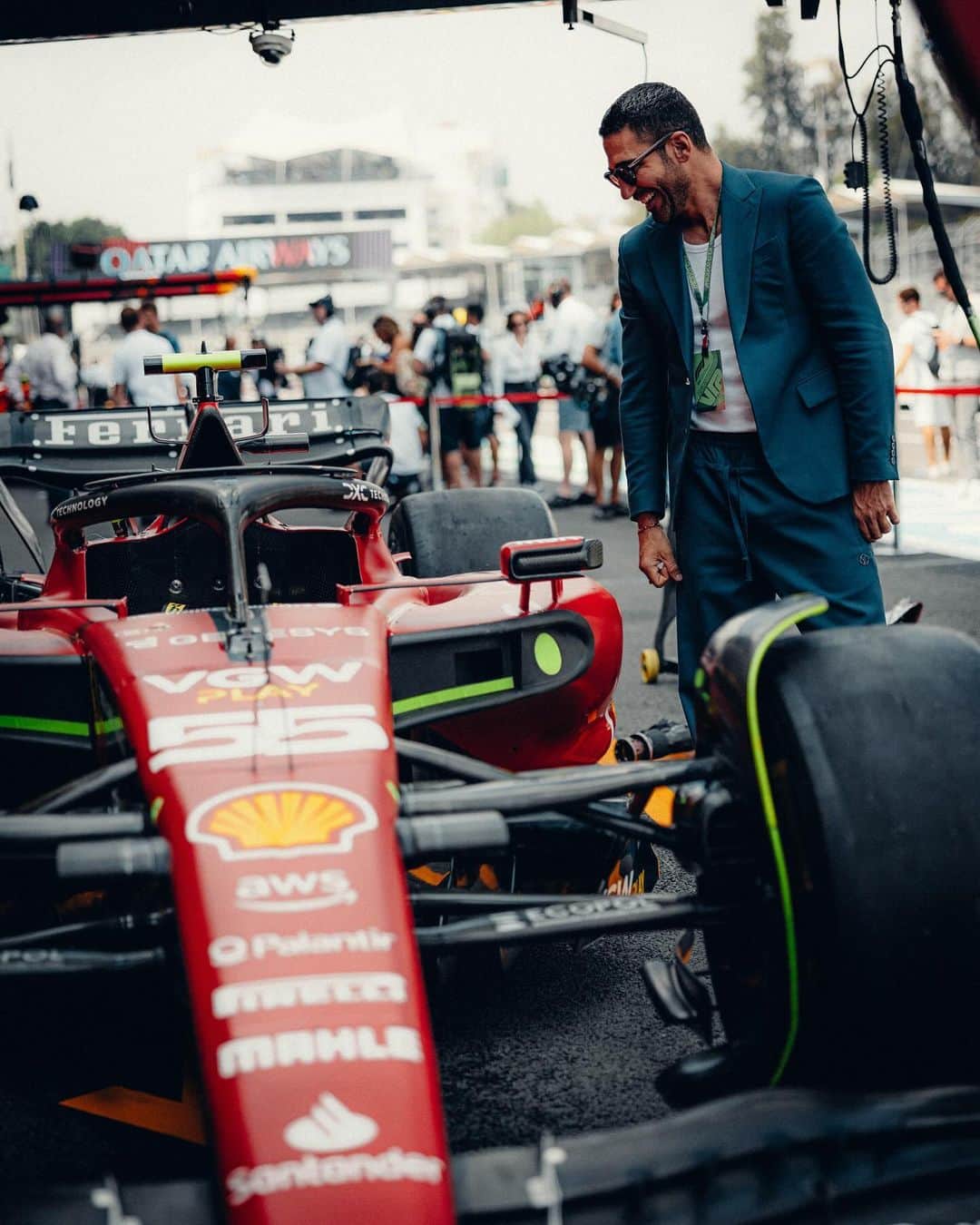 ミゲル・エンジェル・シルベストレさんのインスタグラム写真 - (ミゲル・エンジェル・シルベストレInstagram)「Getting ready @miguelangelsilvestre? 😉   #MexicoGP #F1」10月28日 6時41分 - miguelangelsilvestre