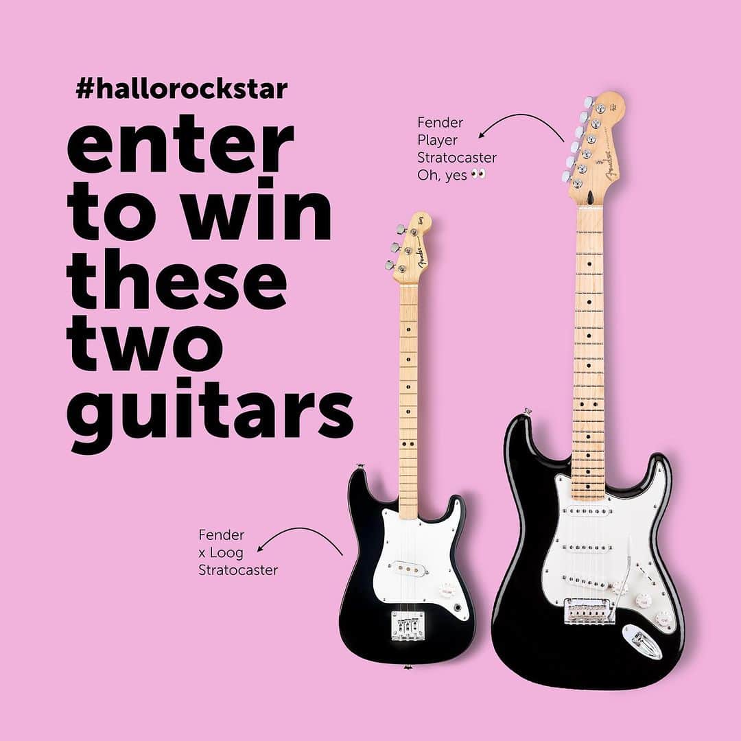 Fender Guitarさんのインスタグラム写真 - (Fender GuitarInstagram)「#HalloRockstar! This is your reminder to dress to impress in your best rockstar attire for a chance to win an incredible prize. We've partnered with @fender for this incredible Halloween Contest and we want you, your kids and family to participate! Let’s have more kids be rockstars this year 🎸🎃⁠ ⁠ 👉🏼 Winner will receive a FULL SIZE, 6-string Fender Player Stratocaster in Black (‼️) AND a Fender x Loog Stratocaster (so you and your kid can both rock matching guitars). Here’s how to take part: ⁠ ⁠ 1. Follow both @LoogGuitars and @Fender on Instagram.⁠ 2. Dress up as a rockstar (you or your family) and snap a pic - you can also repost one from the past! Check out our stories for inspo ✨⁠ 3. Upload the picture to your feed, tag @LoogGuitars, tag @Fender, and use the hashtag #HalloRockstar ⁠ 4. For a double chance to be a finalist, comment on this post tagging a friend and challenging them to enter! ⁠ ⁠ Please check the link in bio to read all this contest’s official rules 👉🏼⁠ ⁠ 🗓 Contest closes on November 1st. ⁠ 👉🏼 On November 3rd we will select the finalists. ⁠ ⭐️ The top finalists will be announced on November 8th, with a 24-hour voting period in our Instagram stories. ⁠ 🏆 One lucky winner will be announced on Friday, November 10th. ⁠ ⁠ 🇺🇸 🇨🇦 This contest is open to rockstars residing in the United States and Canada (with the exception of Quebec). ⁠ ⁠ ⚠️ We will contact the finalists and the winner via Instagram from our official Instagram account, @LoogGuitars – this is the ONLY OFFICIAL ACCOUNT. Please be aware of fake accounts. ⚠️⁠ ⁠ 👻🎃 ⁠We're LOVING all the entries so far, so keep 'em coming! Happy spooky rockin'!  #fender #halloween #halloweencostume #halloweenidea #halloweencontest #halloweenprize #halloweencostumes #halloweeninspo #rockstarhalloween #rockstar #rockstars #stratocaster #fenderstratocaster #spookyseason #spooky」10月28日 7時02分 - fender