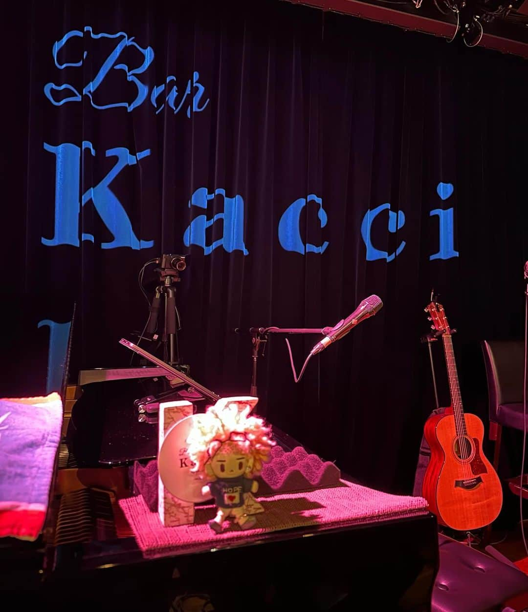 KATSUMIのインスタグラム：「【kacci's Bar vol.2】  開店間近🙇‍♂️ 六本木クラップスにて。  #katsumi  #六本木クラップス」