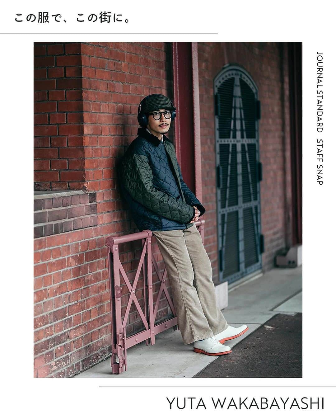 JOURNAL STANDARDのインスタグラム：「「この服で、この街に。」  この街に行くなら、この服がいい。 という選択があるように、 この服を着るなら、この街がいい。 という選択があってもいい。  6名の名物スタッフが、 〈服〉からインスピレーションを得て、 向かった〈街〉。  いざ見てみると、 〈ちょっとそこまでの服〉と 〈街へ行くための服〉に、 境界線は必要ないかもしれない。  ベイクルーズストア内で特集公開中!! https://baycrews.jp/feature/detail/10213 ———————————————————— Photo_Masaki Kiyokawa Edit_Yuya Ota ———————————————————— #2023aw #journalstandard #baycrews #fashion #journalstandardmens #journalstandardladies #ジャーナルスタンダード」