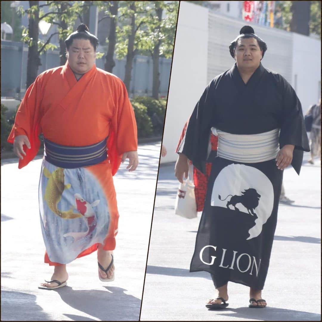 日本相撲協会さんのインスタグラム写真 - (日本相撲協会Instagram)「大相撲九月場所　着物紹介　場所入り　その6  着物で颯爽と歩く姿。 各々のこだわりが詰まった着物。 見ているとたくさんの発見があります。  背中の模様も合わせて、総勢64名分をお届け。 巡業でもたくさんの着物が見られる機会があります。 ぜひチェックしてみてください！  @sumokyokai #sumo #相撲 #和服 #着物 #japan  #熱海富士 #霧島 #大栄翔 #北青鵬 #御嶽海 #北勝富士 #阿炎 #輝 #若元春」10月28日 15時00分 - sumokyokai