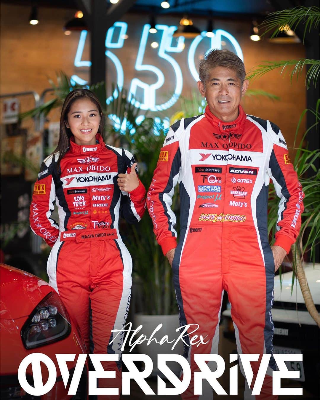 織戸学のインスタグラム：「Tomorrow is the day!!  Alpharex Overdrive Event Date: October 28, 2023 Time: 9 am - 1 pm Location: 5300 Irwindale Ave, Baldwin Park, CA 91706  Join us at AlpharexUSA HQ for our first ever open house car show. Special guests @maxorido & @maaya_orido_559 will be there to meet and sign autographs! Bring your vehicle and enjoy Boba courtesy of @tigersugarsocal  See you soon!  #teamalpharex #alpharexusa #alpharexoverdrive  @alpharexusa  @alpharexjdm  @maaya_orido_559   @130ryokohama」