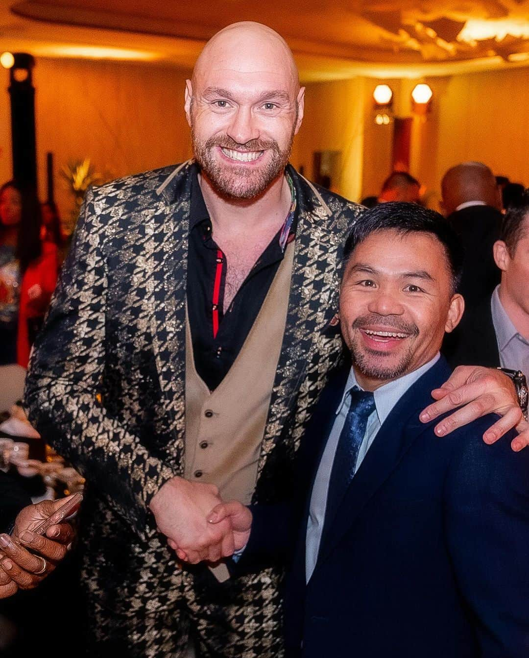 マニー・パッキャオさんのインスタグラム写真 - (マニー・パッキャオInstagram)「GALA dinner before the #BattleOfTheBaddest #FuryNgannou #RiyadhSeason @turkialalshik @riyadhseason」10月28日 9時51分 - mannypacquiao