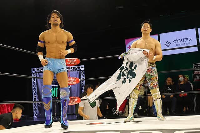 吉岡世起のインスタグラム：「近藤さんは強烈だし 丸藤さんは最高だし 潮崎さんは優しいし 応援は心強いし 最高の15周年記念にすることが出来ました！ 改めてありがとうございました！  いくつかの答え合わせができた 休んでる間に忘れないように また走り出すその日まで #noah_ghc #15周年 #年内休業 #最終日」