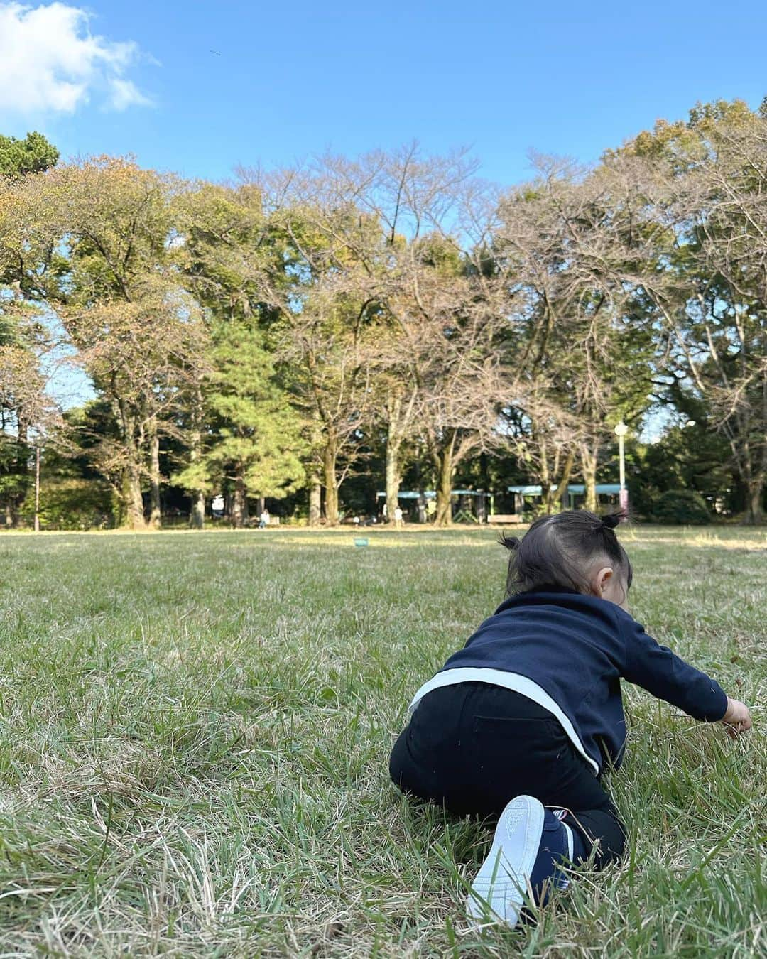 松本ゆいのインスタグラム：「ピクニック日和🥐🍪」