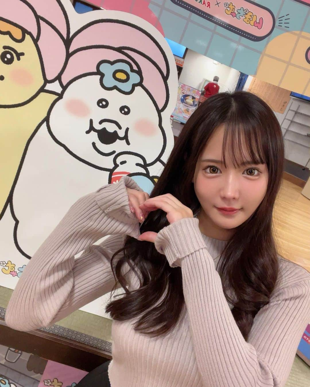 広瀬なるみさんのインスタグラム写真 - (広瀬なるみInstagram)「んぽちゃむ〜　#んぽちゃむ #きみまろ #推し活 #天然温泉極楽湯 #selfie」10月28日 14時29分 - hirose_narumi