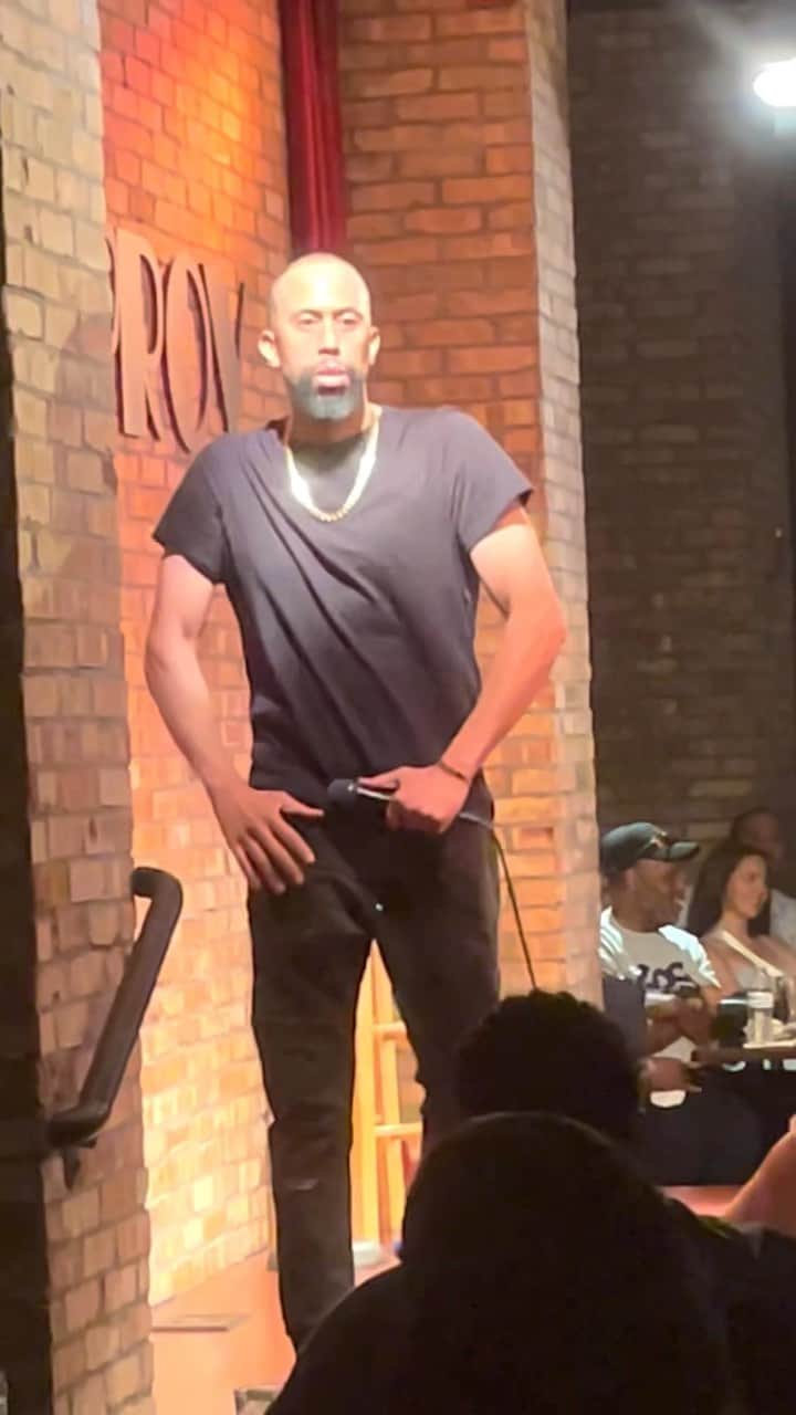 アフィオン・クロケットのインスタグラム：「Tonight, a man with tiny 🍆 energy & Dj Khaled curves craved attention. He received it as requested, plus potential folding chair 🪑 action 🧢🤣🤣👊🏽. TWO MORE SHOWS LEFT‼️ SATURDAY OCT 28 7/9:30p www.theimprovorlando.com 🎟️🎟️🎟️」
