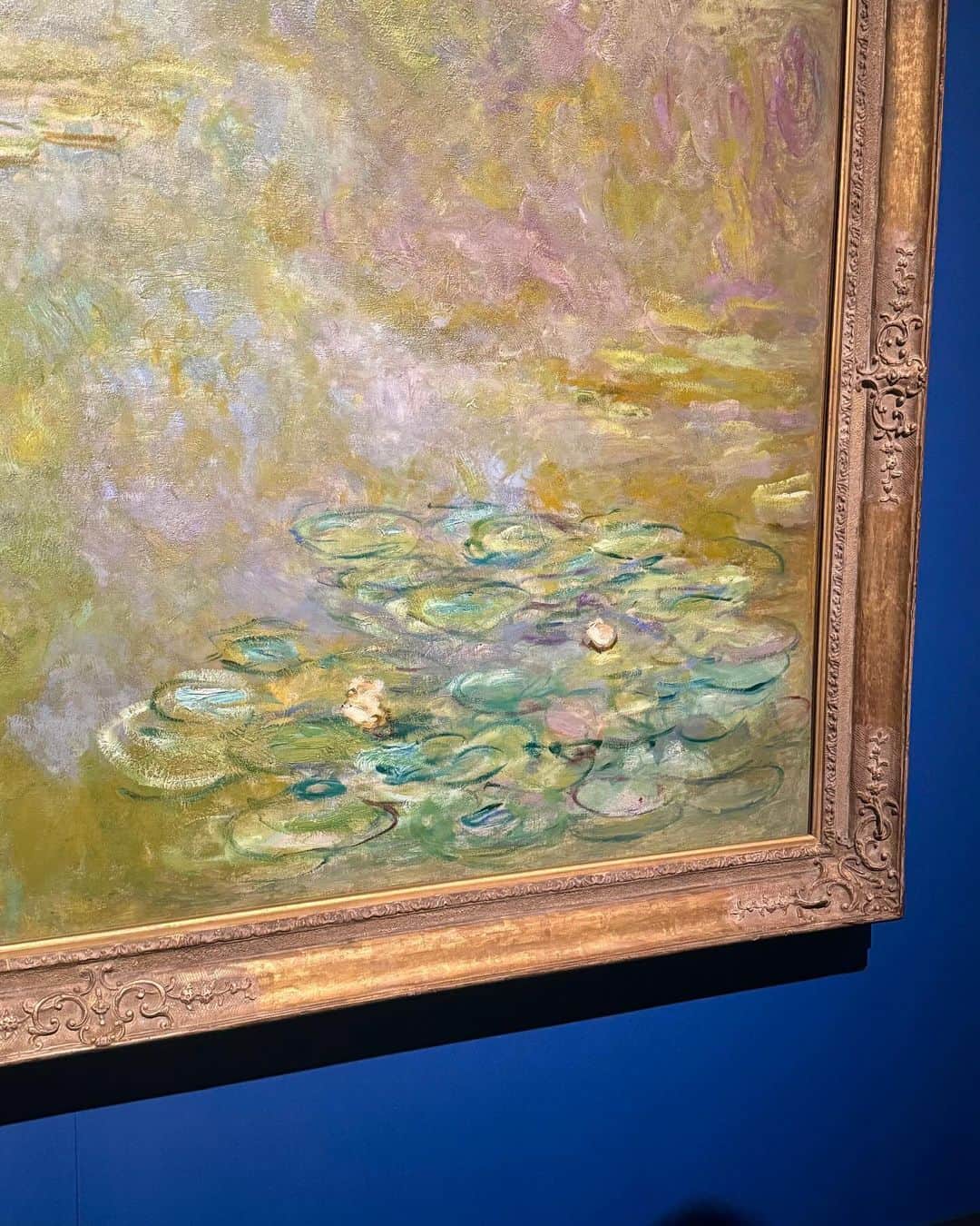 浅見姫香さんのインスタグラム写真 - (浅見姫香Instagram)「There is a work by Monet called “Le Bateau-Atelier”. It is said that he painted his works on the atelier boat while being swayed by the Seine River. There is a work called "Claude Monet Painting in his Studio" by Manet, a painter who was active at the same time as him. It depicts Monet painting on a boat, with his wife Camille next to him. After losing his wife, he began painting fewer people. He remarried Alice, the wife of his patron. In his later years, he developed cataracts and gradually lost his eyesight, but he still left behind paintings that exude a sense of dynamism. He was influenced by Japonism, collected ukiyo-e prints, and painted his wife (Camille) wearing a kimono. In Japanese Buddhist thought, the “lotus” in water lilies has the meaning of sharing a shared destiny, regardless of whether things are good or bad. I wonder how he felt when he painted water lilies after his wife's death. I felt like I could feel a little bit of his sadness behind the bright colors.  モネの「モネのアトリエ船」と言う作品がある。 彼は、セーヌ川に揺られながらそのアトリエ船の上で作品を描いていたそう。彼と同時期に活躍した画家のマネが「アトリエ舟で描くクロード・モネ」と言う作品を残しているが、そこには船の上で絵を描くモネと、彼の横には妻であるカミーユが描かれている。 彼は、妻を亡くしてからあまり人を描かなくなった。そして、彼のパトロンの妻であったアリスと再婚。晩年は白内障になり、だんだんと視力を失いながらも躍動感が漂う絵を残していた。彼は、ジャポニズムに影響を受け、浮世絵を収集し、着物を着せた妻(カミーユ)の絵も残していた。 日本の仏教思想で、睡蓮の「蓮」には、一蓮托生(事の善悪にかかわらず運命を共にする関係)と言う意味があるそう。彼は妻の死後、睡蓮をどんな気持ちで描いていたのだろうか。 鮮やかな色彩の奥に、彼の切なさが少し見え隠れした。」10月28日 15時28分 - himeka_asami_official