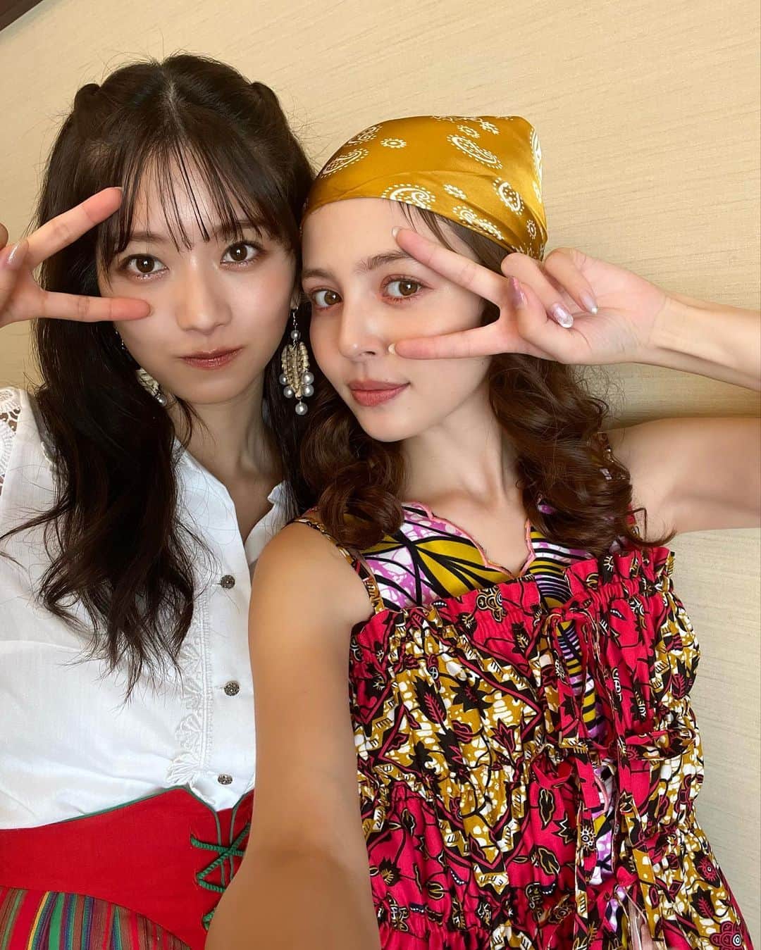 加藤ナナさんのインスタグラム写真 - (加藤ナナInstagram)「SDGs FES in EDOGAWA supported by TGC ありがとうございました♡  天気が良くてぽかぽかで イベント日和だったな〜☺️☀️  民族衣装をモチーフにした お洋服を着たのも新鮮で 楽しかった✌️✨」10月28日 15時46分 - katouchan