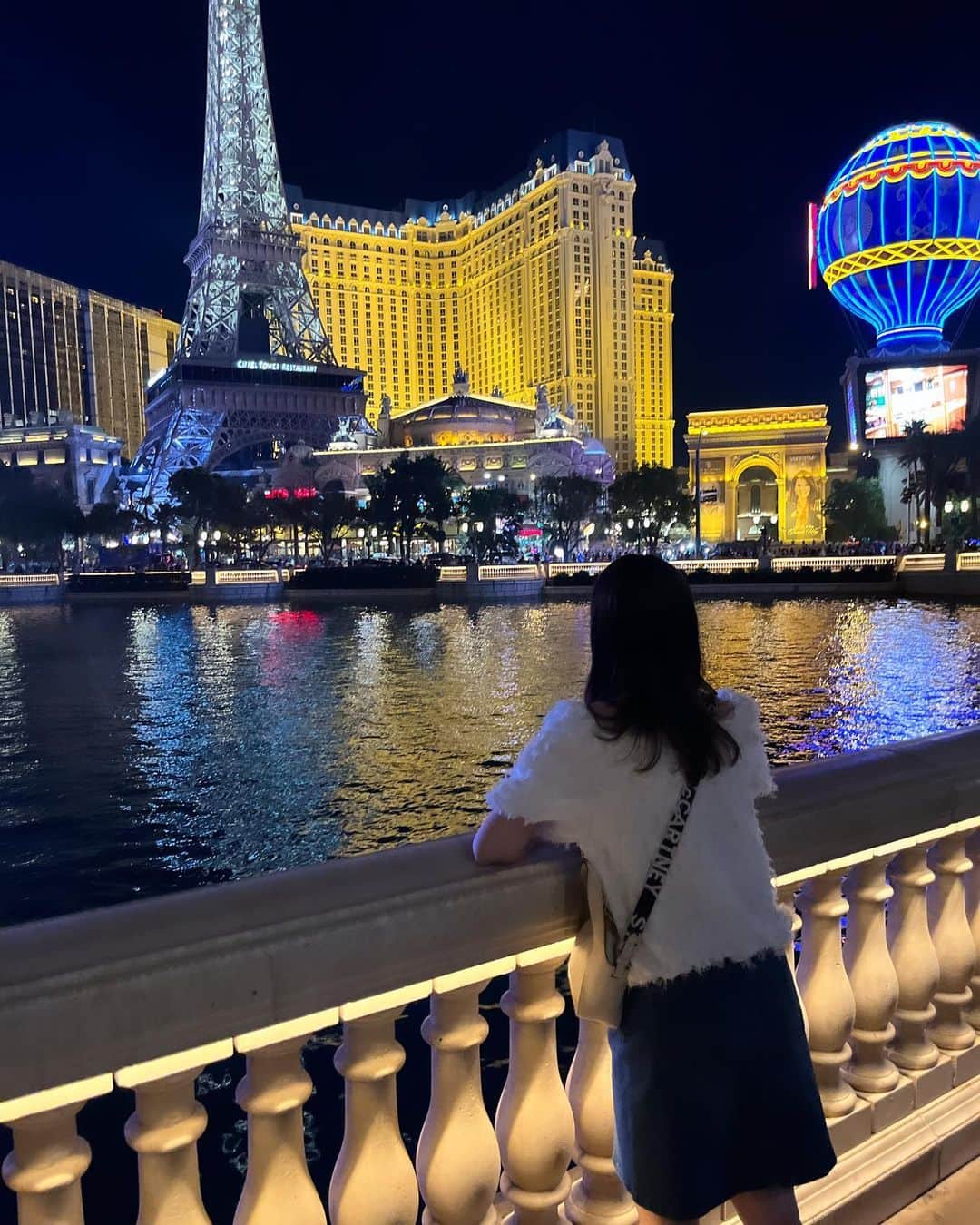 福見真紀のインスタグラム：「最後はラスベガス🇺🇸 昼はビール飲みながらプール入って夜は美味しいご飯食べてカジノしてまたお酒飲んで…最高すぎる🥰 次はいつ行けるかな🥹🥹」