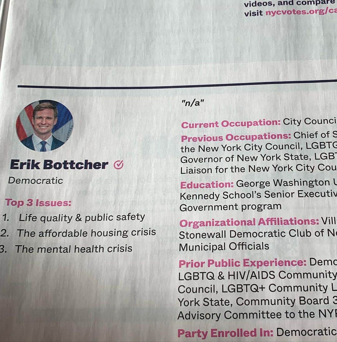 サンドラ・バーンハードのインスタグラム：「I’m voting to re-elect @ebottcher City Council District 3 he’s done an incredible job for us there’s no question about it!」