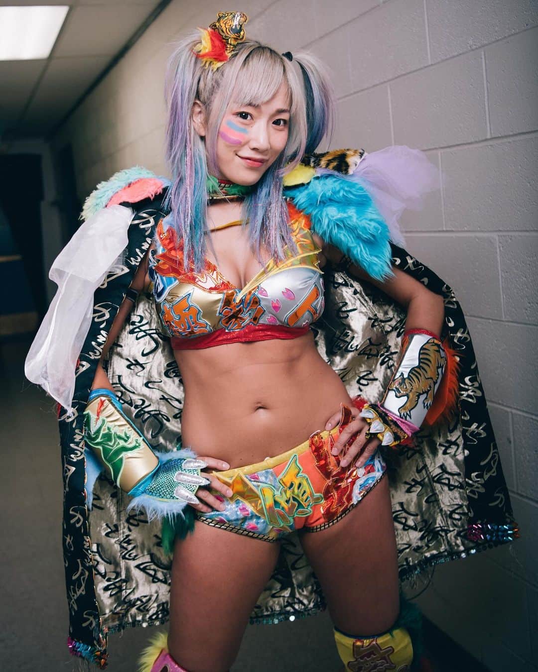 卯渚さやかのインスタグラム：「UNAGI SAYAKA // 10.12.2023  📸 @1800westsmith   #prestigewrestling #prowrestling #indiewrestling #joshi #portland #oregon」