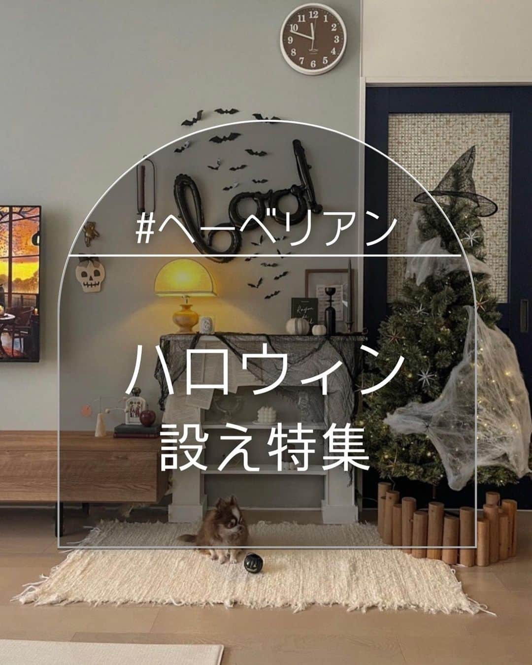 ヘーベルハウス(旭化成ホームズ株式会社)のインスタグラム：「もうすぐ#ハロウィン です🎃✨ お家の飾り付けはされましたか？  本日は、ヘーベルハウスのオーナー様こと #ヘーベリアン の皆様の 素敵なハロウィンの設えをご紹介👻  @ayuhaus 様 @ayagram_home 様 @_saya_haus_ 様 @nao_haus 様  ぜひ参考にしてみてくださいね！  ヘーベリアンの皆様、 素敵な投稿をありがとうございました✨  ヘーベルハウス公式Instagramでは #ヘーベルハウス #へーべリアンライフ を つけていただいた投稿はご紹介させていただきます☺︎  皆様の投稿をお待ちしております♪  #ハロウィン飾り#ハロウィングッズ #hebelhaus #ヘーベリアン建築実例 #丁寧な暮らし #マイホーム計画 #ハウスメーカー #建築実例　#ホームデザイン #インテリアデザイン」