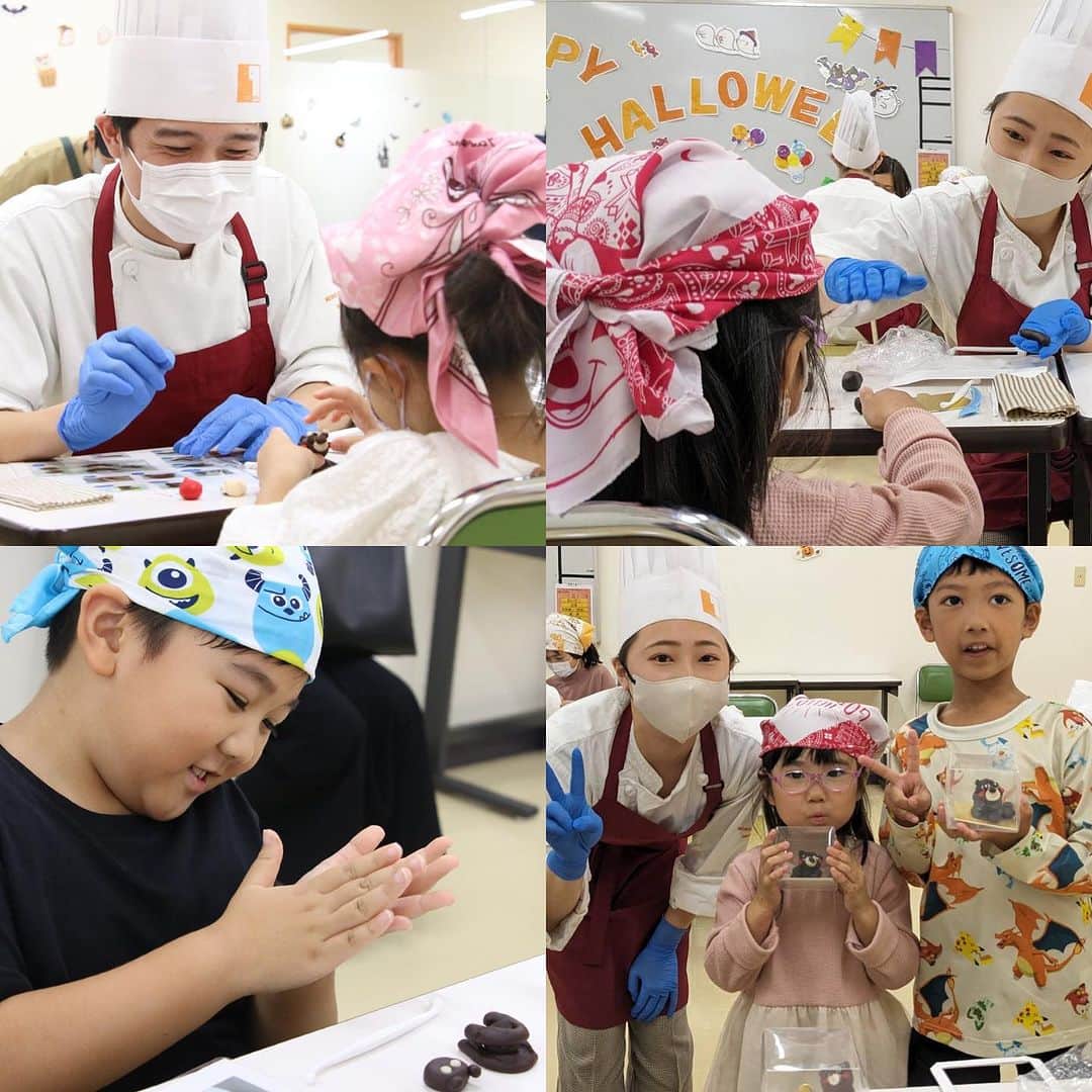 神戸製菓専門学校（公式）さんのインスタグラム写真 - (神戸製菓専門学校（公式）Instagram)「4年ぶりの #神戸製菓学園祭 1日目が終了しました✨😃  初日から本当にたくさんの方に ご来校いただき、ありがとうございました😄  お菓子やパンの製造はもちろん、 商品のメニュー考案や価格設定、 お店のレイアウト、販売など すべて在校生がプロデュースしています✨  小学生以下のお子様は マジパン教室にも参加できますよ♪🐻  明日10/29(日)も10:00～15:00の間 どなたでも自由にご来校いただけます！  ぜひ、この機会に神戸製菓へお越しください★  神戸製菓専門学校は神戸にある お菓子とパンの学校！ 各線「三宮」駅から徒歩約10分 「新神戸」駅から徒歩約8分です♪ 未来のパティシエ、パン職人が真心をこめて作った お菓子やパンを買いに来てください✨😄  #神戸製菓　#神戸製菓専門学校　#学園祭　#神戸製菓学園祭　#お菓子作り　#パン作り　#製菓専門学校　#製菓　#製パン　#パン　#ケーキ　#お菓子作り好きな人と繋がりたい　#パン作り好きな人と繋がりたい　#学生カフェ　#ハロウィン　#イベント　#学校行事　#神戸　#三ノ宮　#pattistagram2023」10月28日 19時15分 - kobeseika_info
