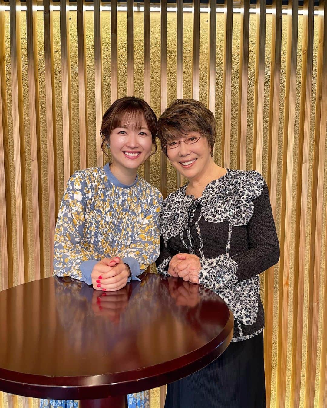 加藤響子さんのインスタグラム写真 - (加藤響子Instagram)「トークイベントでご一緒させてもらった平野レミさん😍 想像以上に可愛らしくチャーミングで ユーモアがあってとっても素敵な女性でした🍳 レミさんのおもしろアイディア料理も たくさんご紹介いただきました👩‍🍳💗 レミさんありがとうございました☺️」10月28日 19時33分 - katokyooooooooo