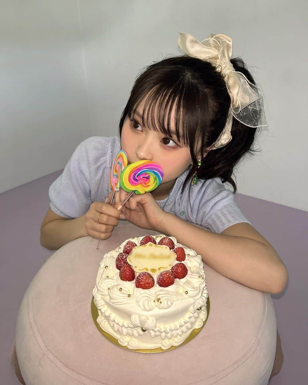 桜さんのインスタグラム写真 - (桜Instagram)「昨日可愛い撮影したの🎂♡ 普段しないガーリーだからレアかも☝🏻」10月28日 19時42分 - sakura_0808_