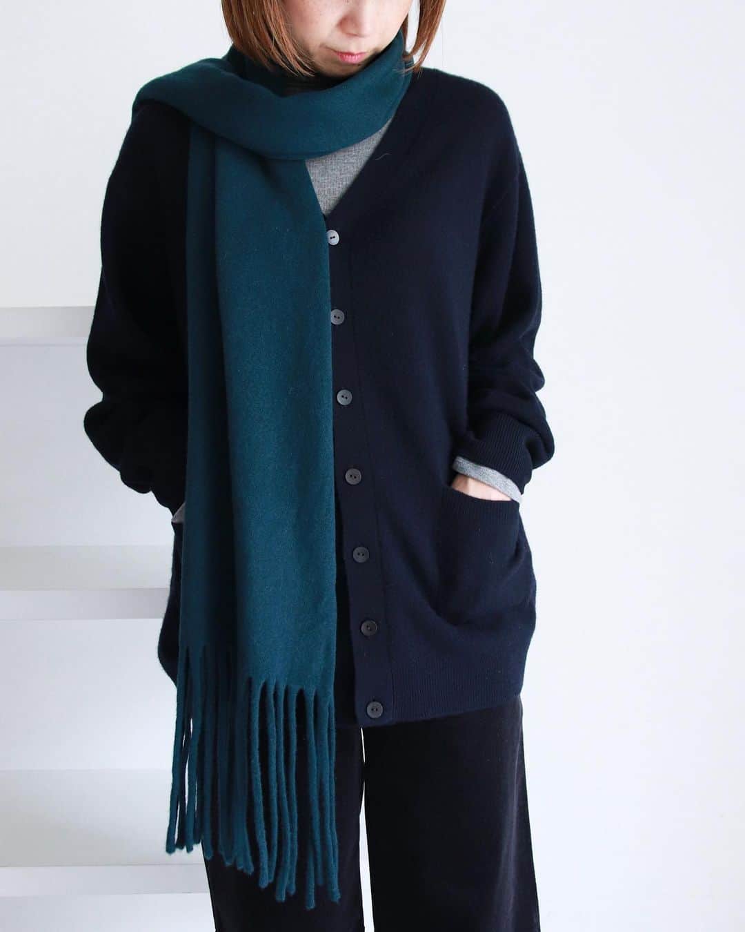 GALERIE VIEのインスタグラム：「. ⁡ ⁡ Now in stock. ⁡ ⁡ Knit Cardigan / GALERIE VIE 23-02-34-02305 ¥39,600 ⁡ ⁡ #galerievie #ギャルリーヴィー  #tomorrowland #トゥモローランド #tomorrowland_jp  #fall #winter #knit」