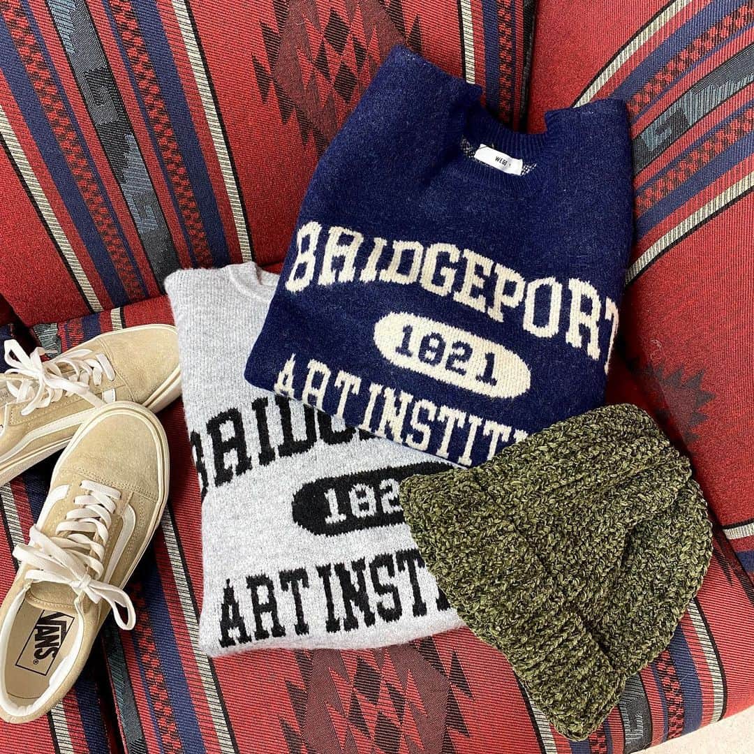 WEGOのインスタグラム：「new knit  ✔︎フラッフィーロゴジャガードニットプルオーバー ¥3,299(tax in)  やわらかな素材で着心地の良いジャガードニットの新柄が登場！  #WEGO #ウィゴー #ニット #knit #ジャガードニット #ニットコーデ #秋コーデ #秋服」