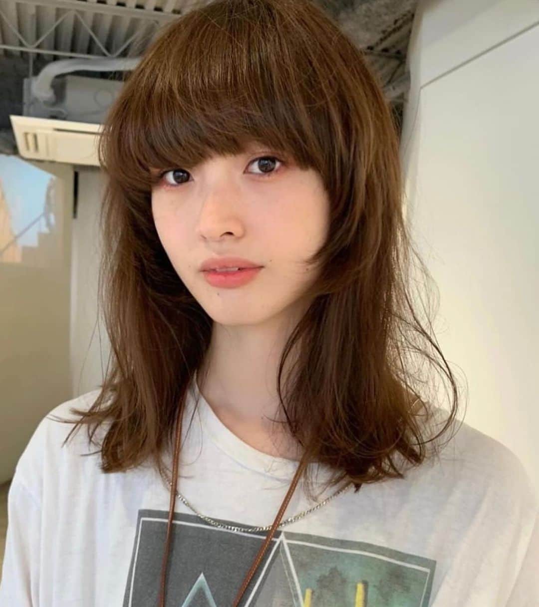 高橋忍のインスタグラム：「mash bangs 🍄  B  layer」