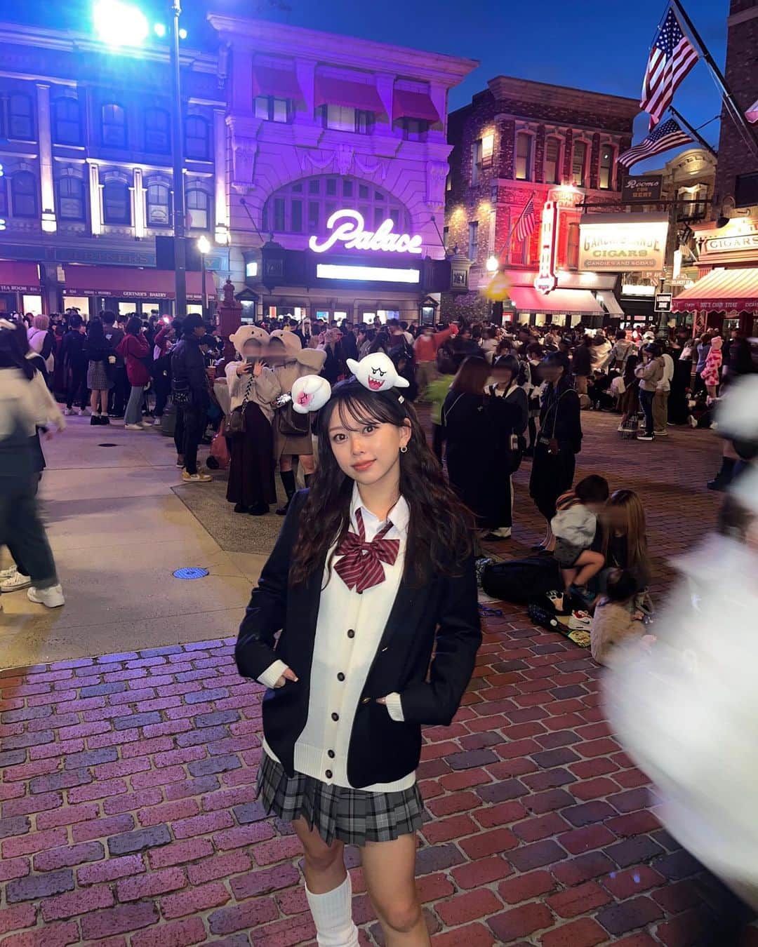 大平萌笑のインスタグラム：「🌏💞👻🎃🕸 . . .  . #usj #ホラーナイト #horrornight」