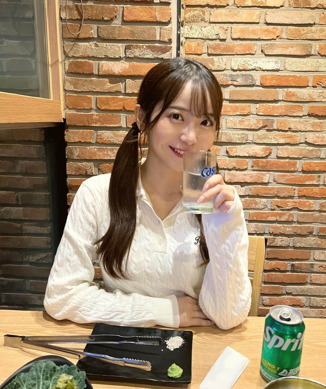 かとゆりのインスタグラム：「酒をのまない日々なう🇰🇷」