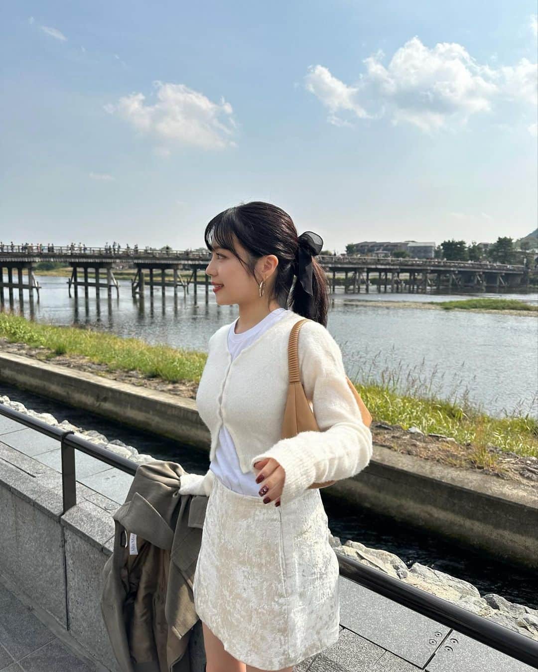mizukiのインスタグラム：「京都楽しかったぁ⛩️💕 3日間でたくさんの方が声かけてくれてすごく嬉しかったよ🥺 あったかくて美しい京都が大好き！ ㅤㅤㅤㅤㅤㅤㅤㅤㅤㅤㅤㅤㅤ #京都#京都旅行#嵐山」