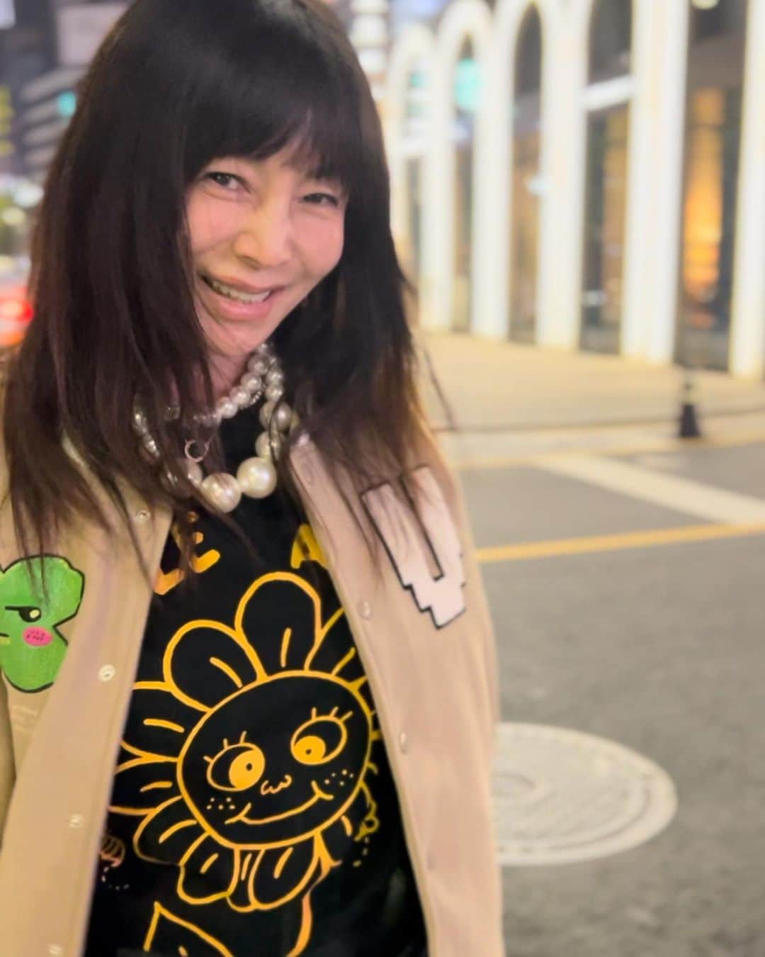 ファン・シネのインスタグラム：「_ ❤️smile smile'' _」