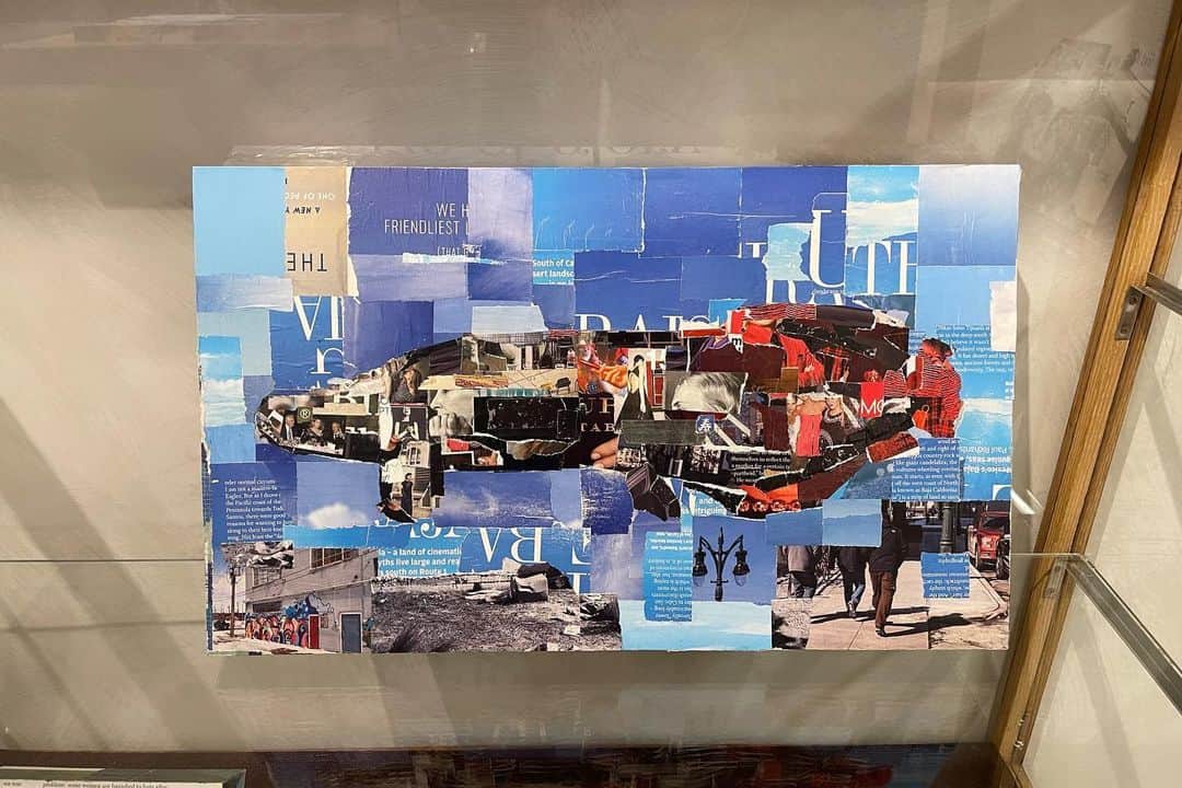 宮田麺児さんのインスタグラム写真 - (宮田麺児Instagram)「collageアート 展示会 かっこよすぎ。」10月28日 21時30分 - miyatamenji