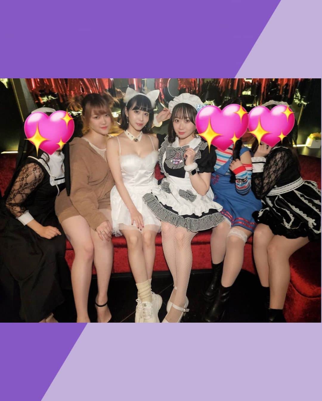 蓮実クレアさんのインスタグラム写真 - (蓮実クレアInstagram)「・ ラウンジ蓮実クレア、BAR蓮実クレアB  20時からオープンしてます！ 本日はハロウィンイベントラスト！ラウンジ、B合わせて 出勤の女の子は8名でワイワイ飲みます🥂🍾✨ お待ちしています😌」10月28日 21時47分 - hasumi_kurea