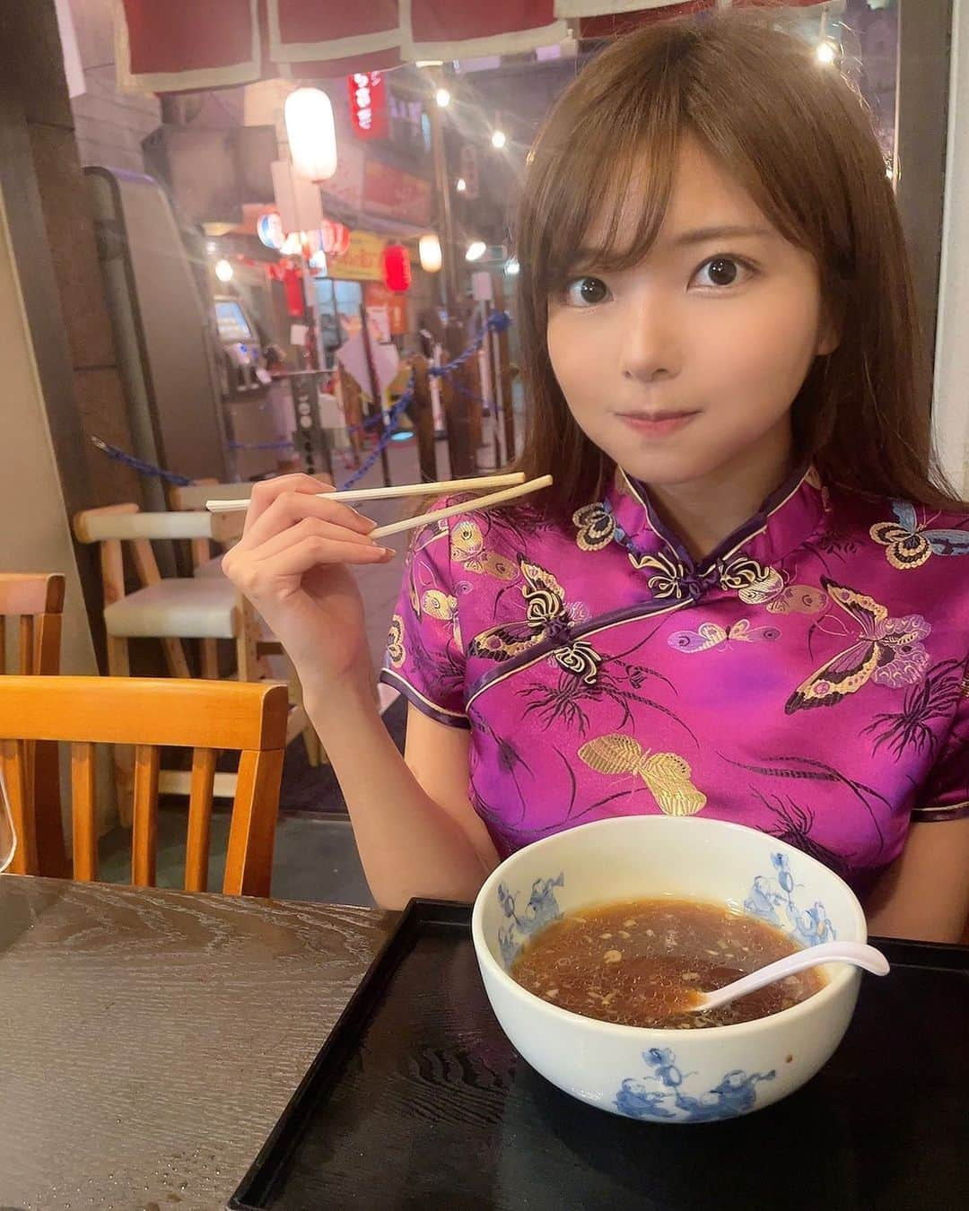 西谷麻糸呂さんのインスタグラム写真 - (西谷麻糸呂Instagram)「你好😽🍜❣️」10月28日 22時07分 - mashiron21