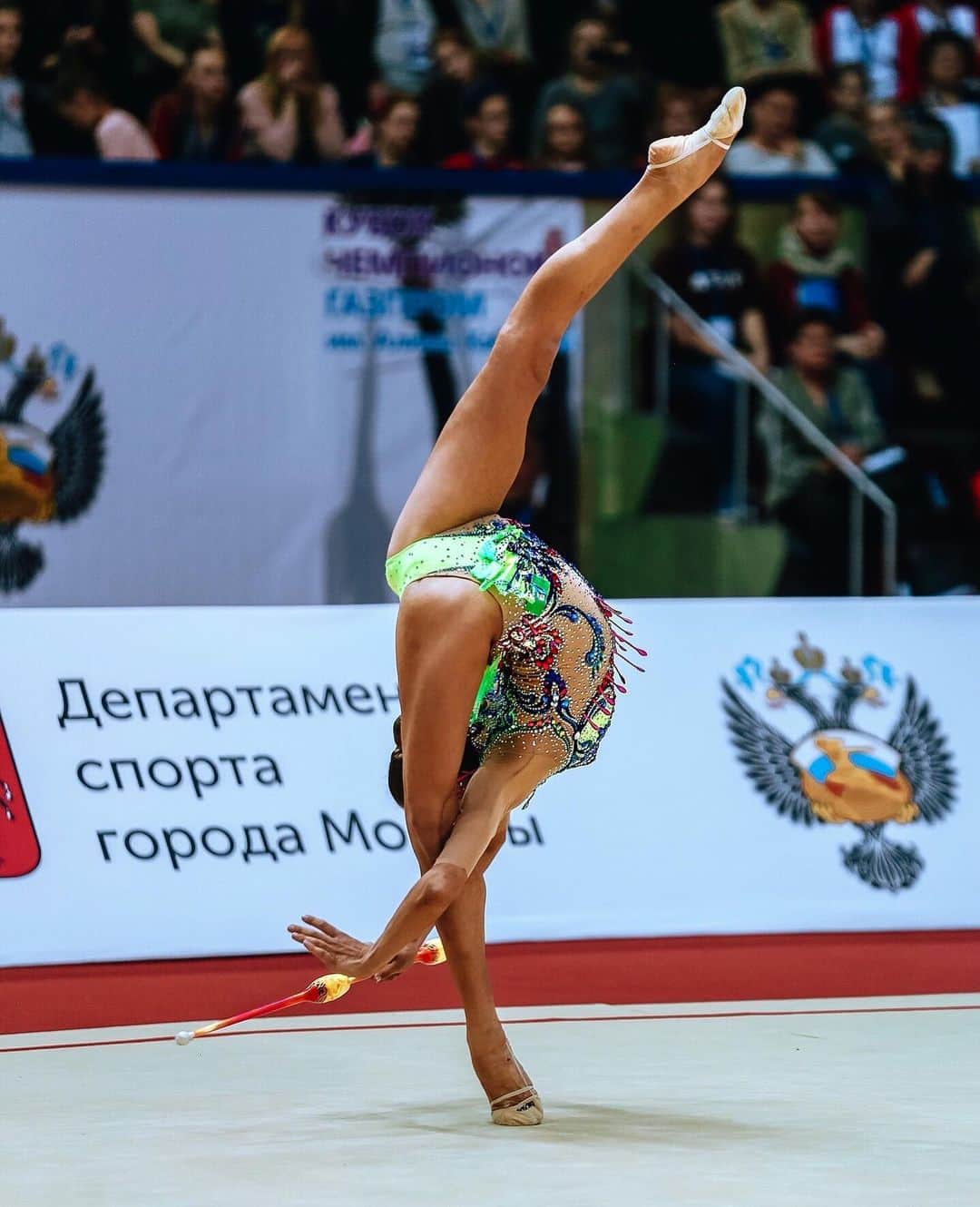 アレクサンドラ・ソルダトワのインスタグラム：「Поздравляю всех причастных со Всероссийским днем гимнастики!❤️」