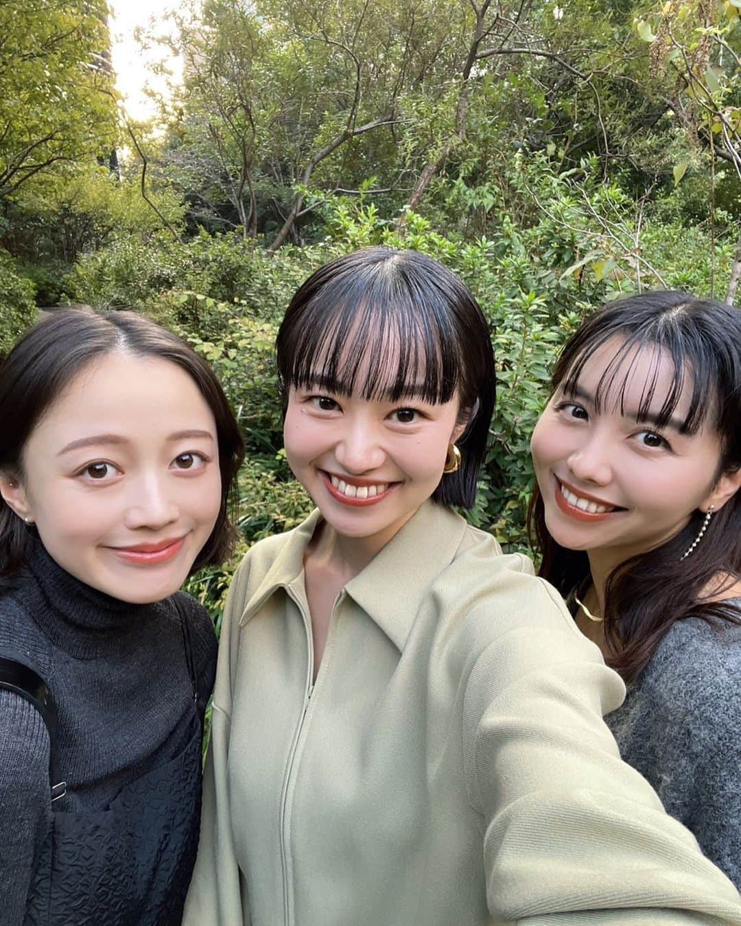 姫歌ひな乃のインスタグラム：「30歳を超えて年に数回会うのは親友って聞いた事がある。  だから私たちは大親友だな☺️🌿🫧  suki💓💓💓  #同期」