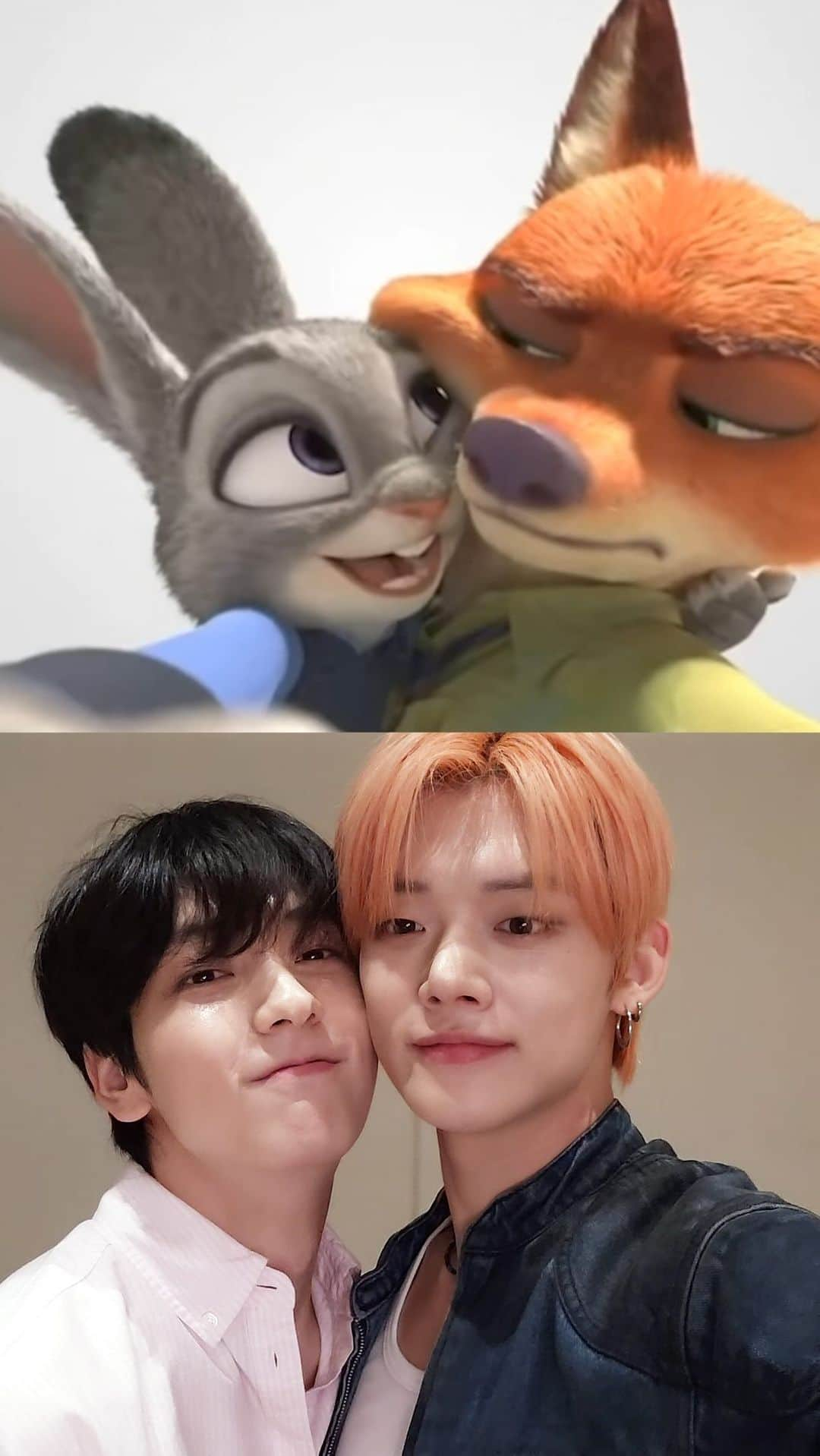 Tomorrow X Togetherのインスタグラム：「🦊닉주디즈 최종_수정_진짜_FIN🐰   #SOOBIN #YEONJUN  #투모로우바이투게더 #TOMORROW_X_TOGETHER #TXT」