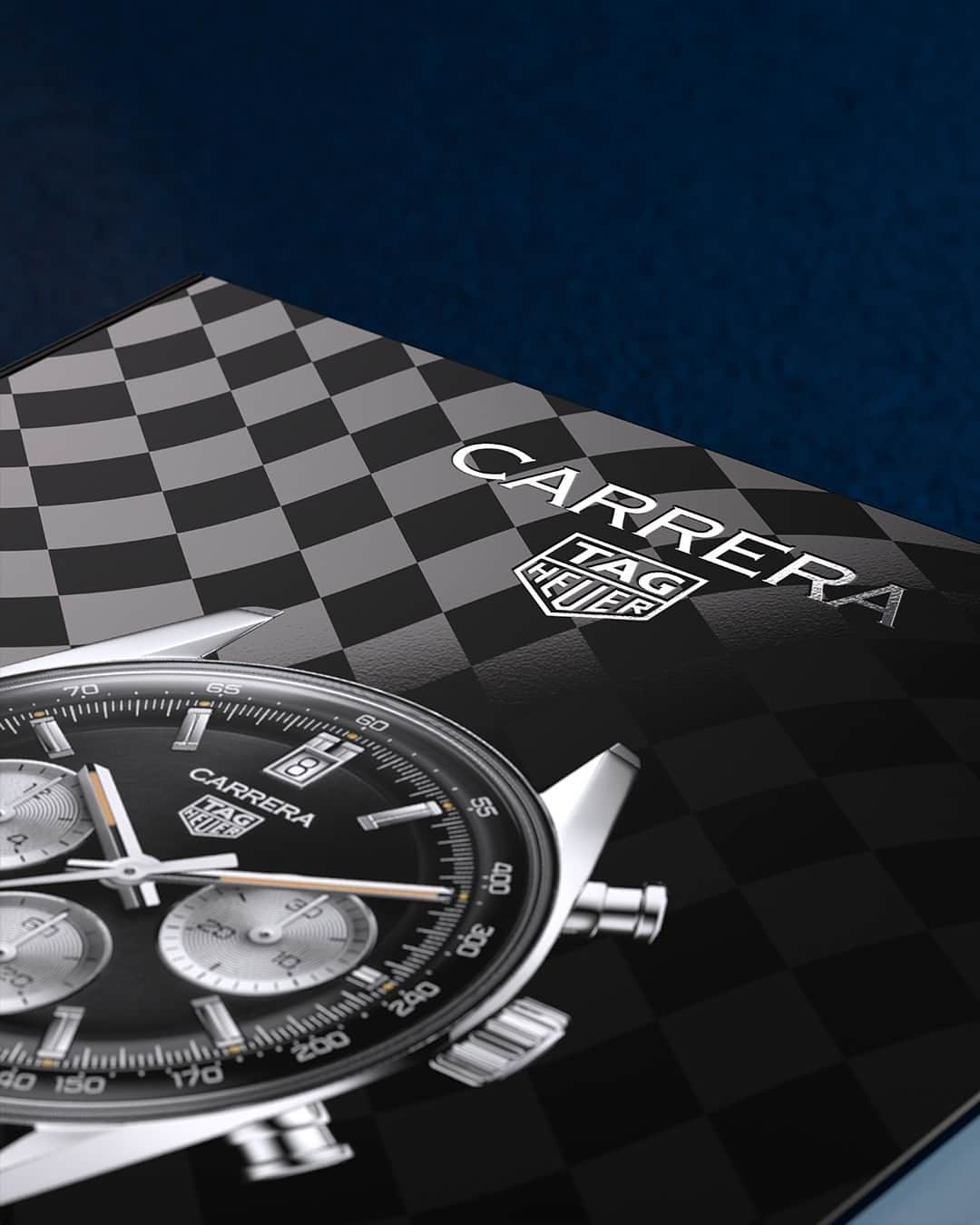 タグ・ホイヤーのインスタグラム：「Crafting the TAG Heuer Carrera Legacy⁣ ⁣ “The TAG Heuer Carrera: The Race Never Stops” is more than just a book; it's a veritable time machine and a comprehensive encyclopedia that revisits every detail that made the TAG Heuer Carrera iconic. ⁣ ⁣ The book is now available at TAG Heuer boutiques and bookstores worldwide! ⁣ ⁣ #TAGHeuer #TAGHeuerCarrera⁣」