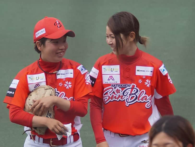 磯崎由加里さんのインスタグラム写真 - (磯崎由加里Instagram)「明日はルビーリーグ最終戦⚾️ 笑顔で終われるように頑張ります🔥  #はつかいちサンブレイズ  #野球 #女子野球  #最終戦」10月29日 0時01分 - isozaki.11