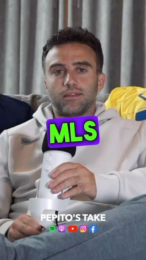 ジュゼッペ・ロッシのインスタグラム：「My MLS take 🥴🥴🥴 Let’s just say it wasn’t for me👎🏼 . So much more about my experience with Real Salt City in the episode. CLICK LINK IN BIO‼️‼️#PTpodcast」