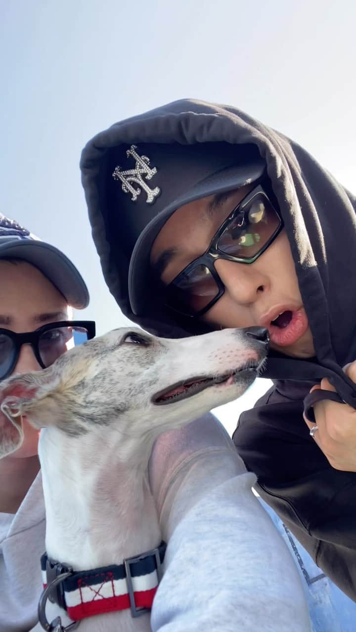 タイキのインスタグラム：「😎😎🐕🐟🦅🛥️✨」