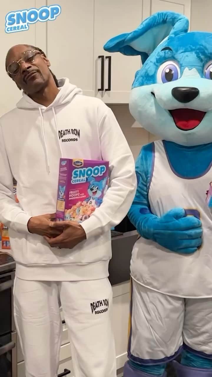 スヌープ・ドッグのインスタグラム：「@snoopcereal available @ralphsgrocery @post_cereals @masterp」