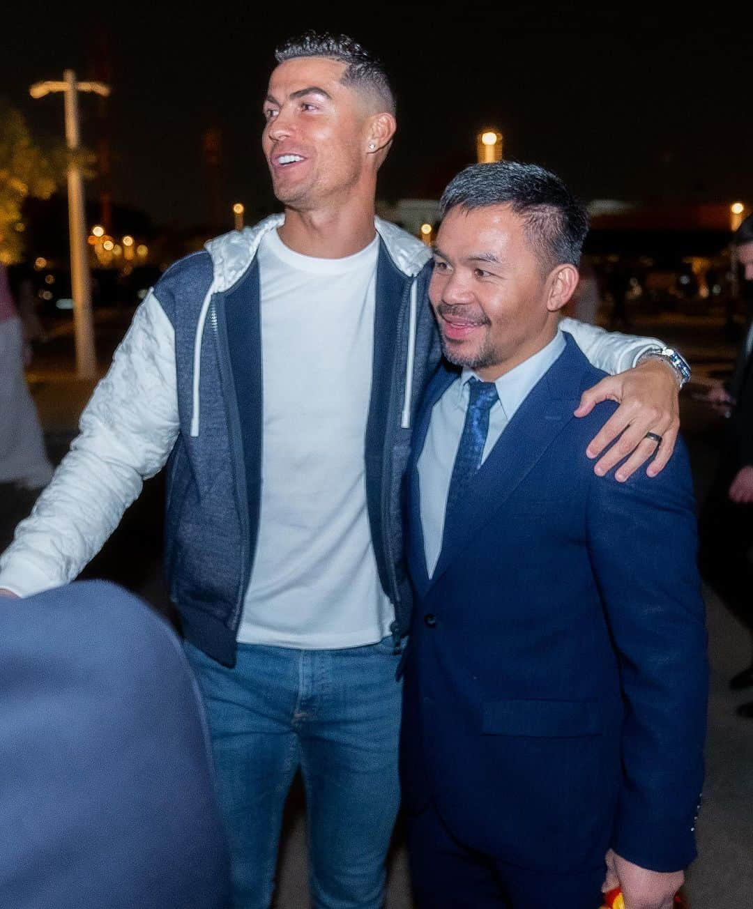 マニー・パッキャオのインスタグラム：「Hey RONALDO! @cristiano」