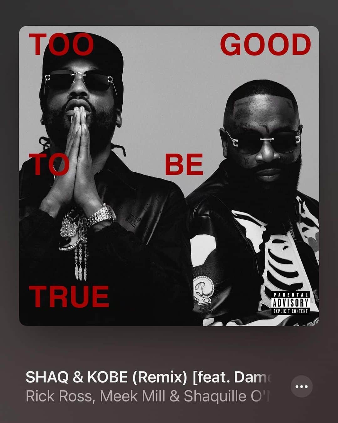 デイミアン・リラードのインスタグラム：「🔥🔥🔥 Jumped on that Shaq & Kobe remix with @shaq, @richforever, and @meekmill. Stream it now! 📲   #DameDOLLA」