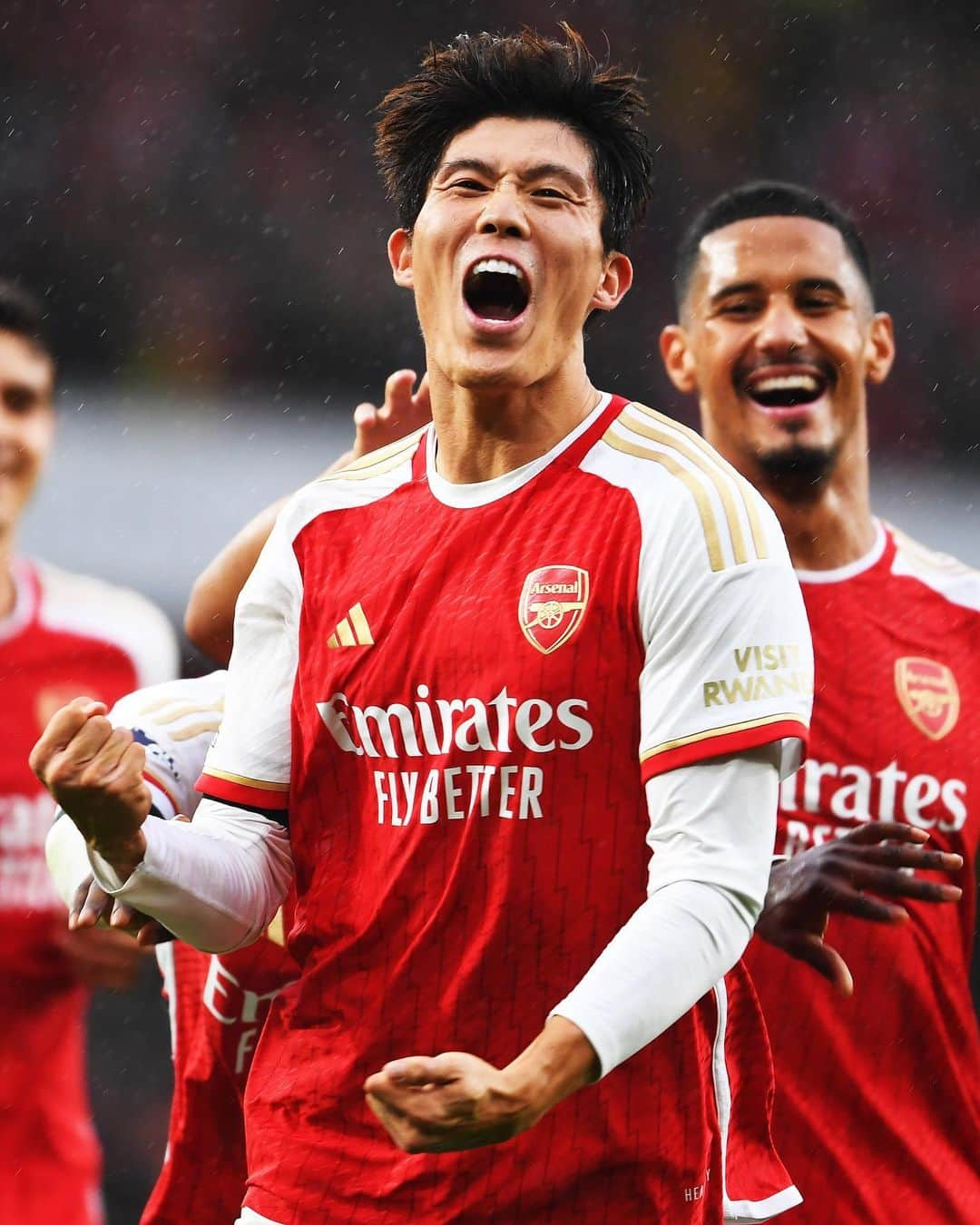 冨安健洋のインスタグラム：「Tomi’s first goal for The Arsenal 😍」