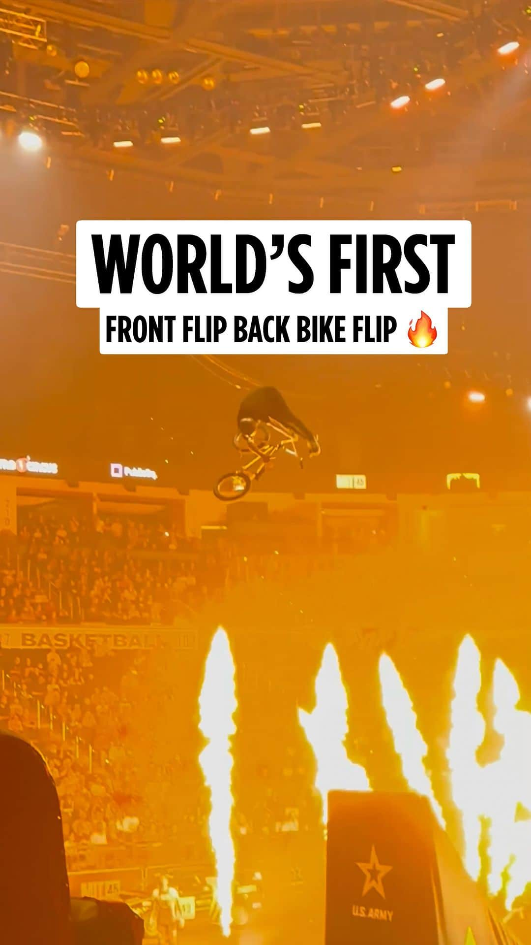 X Gamesのインスタグラム：「🔥 WORLD’S FIRST 🔥  @rwillyofficial knocks another off the to-do list with the World’s First Front flip Back Bike Flip 🤯  #XGames」