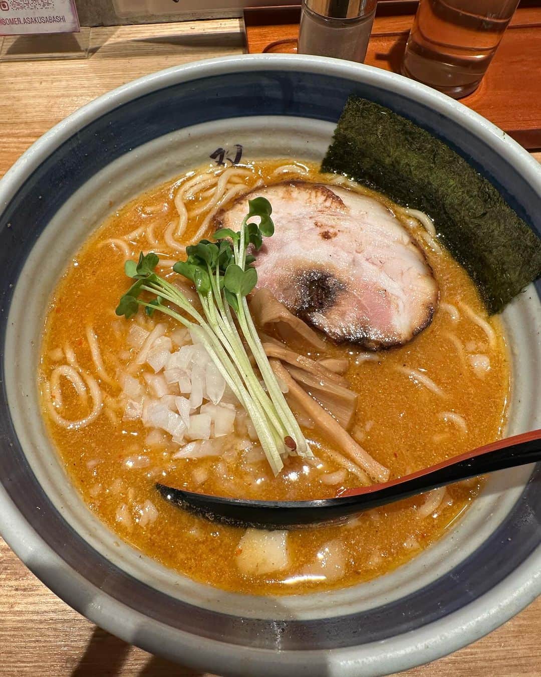 粕谷雄太のインスタグラム：「ラーメン食べました！（少し前）」