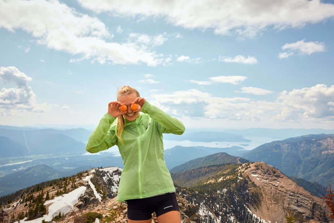 patagoniaのインスタグラム：「Orange you glad it's high-country season?   Photo: Jesse Cornelius (@jcorn_)」