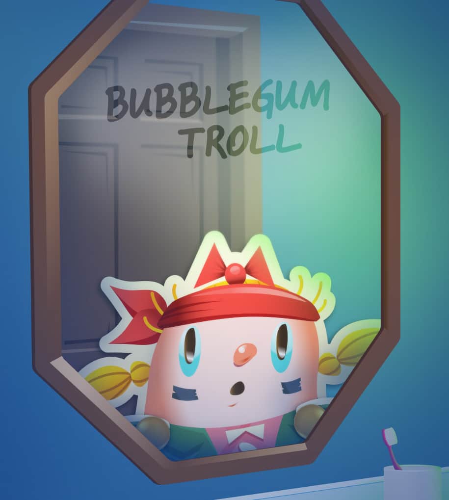 Candy Crushさんのインスタグラム写真 - (Candy CrushInstagram)「brave enough to say "Bubblegum Troll" 5 times? 😱」10月29日 2時00分 - candycrushsaga