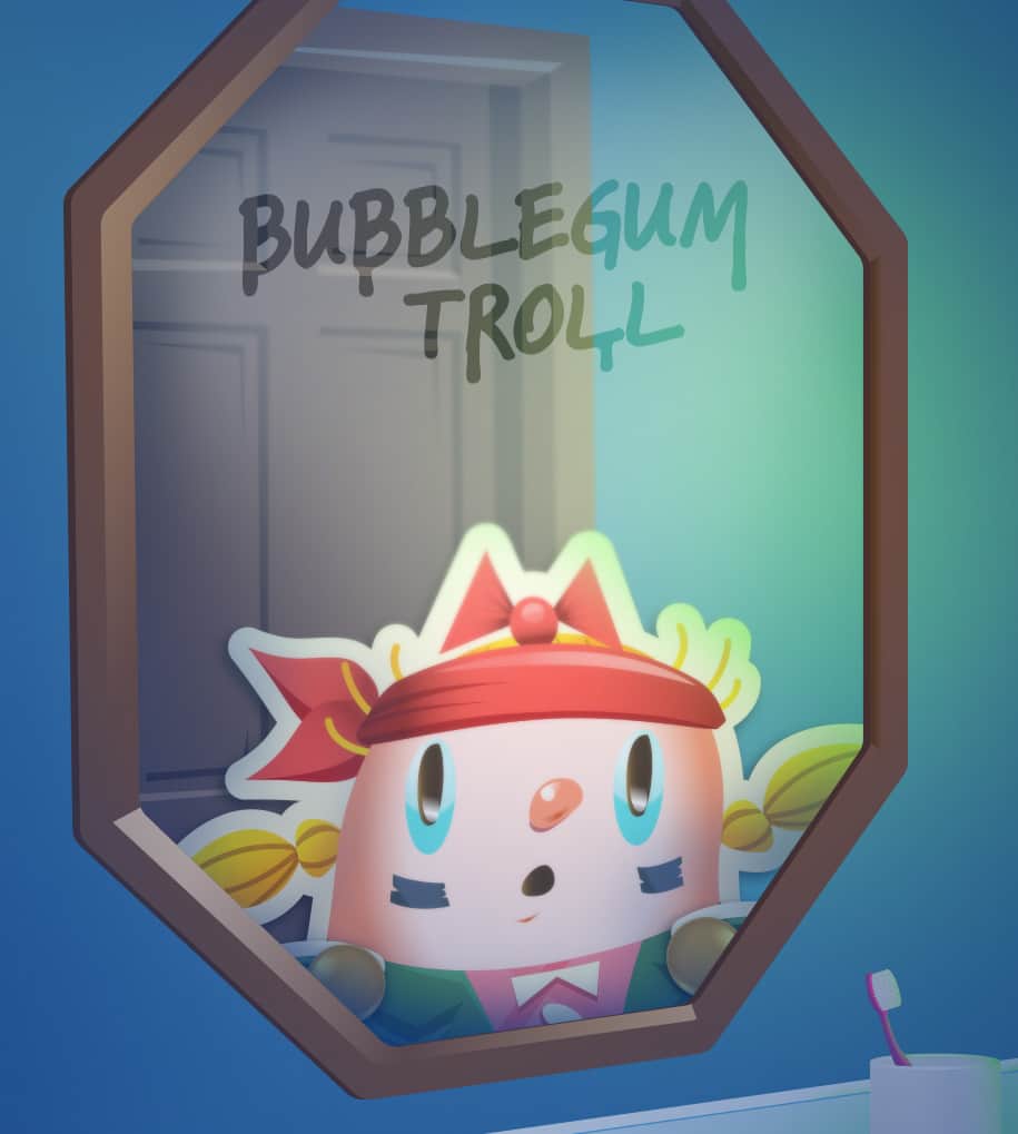 Candy Crushさんのインスタグラム写真 - (Candy CrushInstagram)「brave enough to say "Bubblegum Troll" 5 times? 😱」10月29日 2時00分 - candycrushsaga