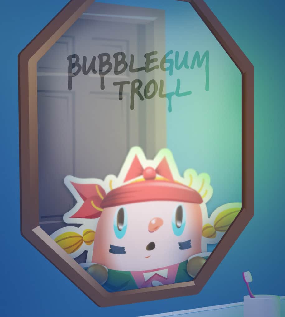 Candy Crushさんのインスタグラム写真 - (Candy CrushInstagram)「brave enough to say "Bubblegum Troll" 5 times? 😱」10月29日 2時00分 - candycrushsaga