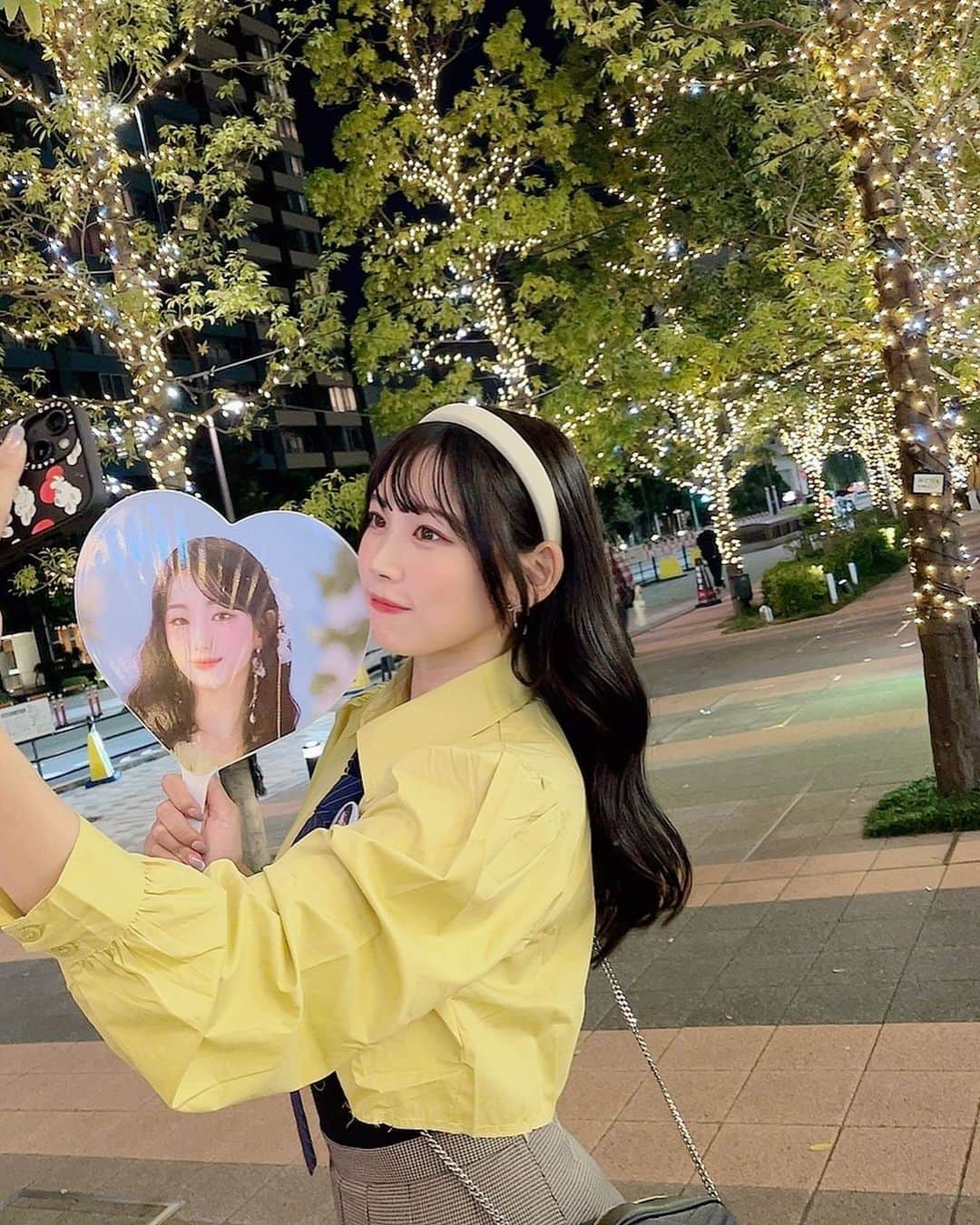 篠見星奈さんのインスタグラム写真 - (篠見星奈Instagram)「. Kep1erペンミ素晴らしかった(;o;)♡ Shineを観れたこと一生の思い出……  来月の新曲も来年のライブも楽しみ~！！！  ヨンウンペンのドレスコードはイエロー💛 新しくお洋服買いました🍮  #Kep1er_JAPAN_FANMEETING #Kep1er #YOUNGEUN #영은」10月29日 12時03分 - shinomi_seina