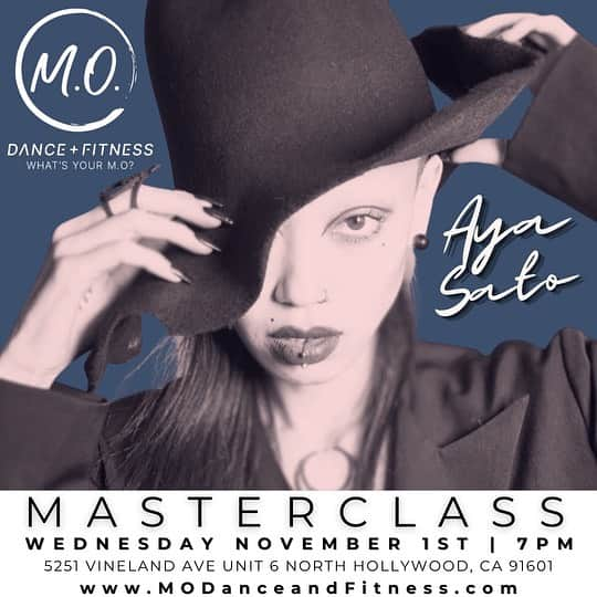 Aya Satoさんのインスタグラム写真 - (Aya SatoInstagram)「🚨💀Teaching Alert💀🚨  November 1 st at 7pm @m.o.danceandfitness  Let’s dance together 👽🔥🔥  #ayasato #ayasatoteaching」10月29日 12時31分 - ayasato_official