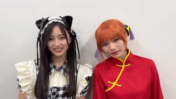 日本テレビ「NOGIBINGO!」のインスタグラム：「明日の超・ #乃木坂スター誕生 ！は 🎃全員仮装ハロウィンSP🎃  #井上和 と #岡本姫奈 がMrs. GREEN APPLE「ダンスホール」に挑戦🪩✨  ハロウィンのお祭り騒ぎの企画で姫奈も復帰！🥳みんなで楽しんでやってますので、皆さん優しい目で見てください🩷  #乃木坂46 #オズワルド」